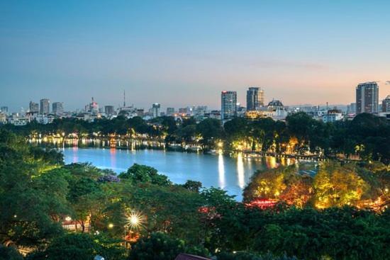 Hoan Kiem Lake View Hanoi Esterno foto